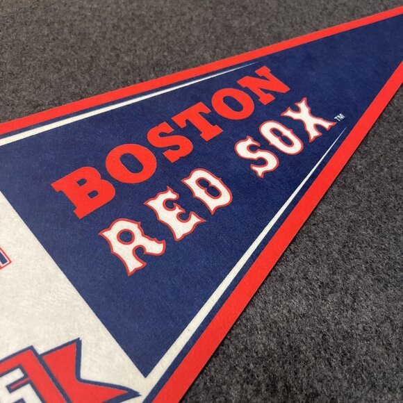BOSTON RED SOX 2007 WORLD SERIES CHAMPIONS WINCRAFT 12 × 29-3/4 PENNANT - Picture 5 of 11